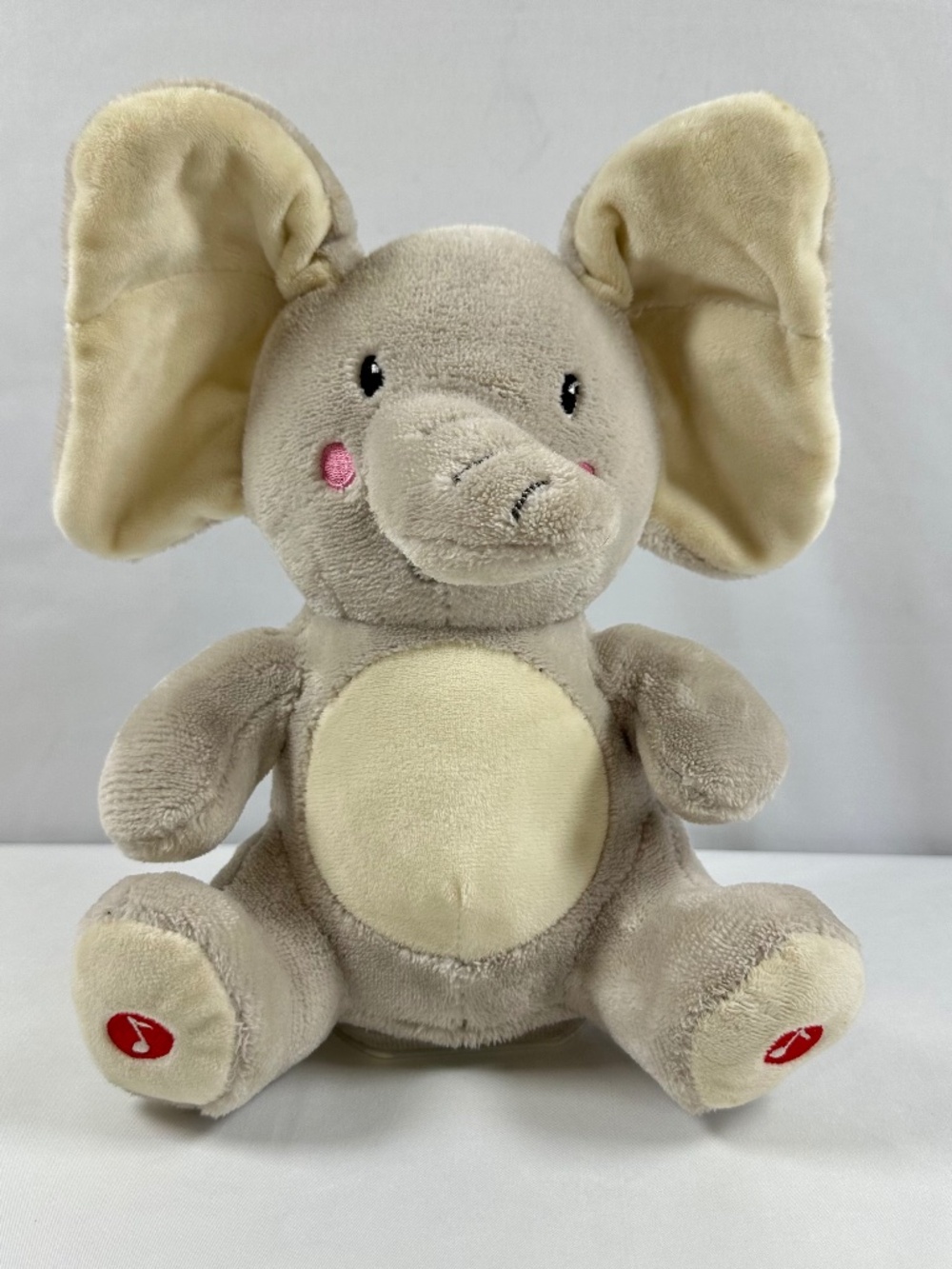 Spark Create Imagine Gray Elephant Peek-A-Boo Interactive, Sings and Moves Ears